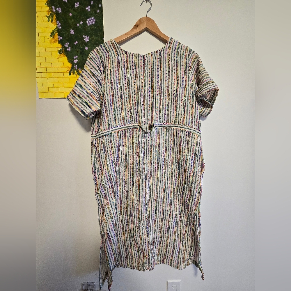 👗Boho Style Embroidery Midi Dress NWOT👗
